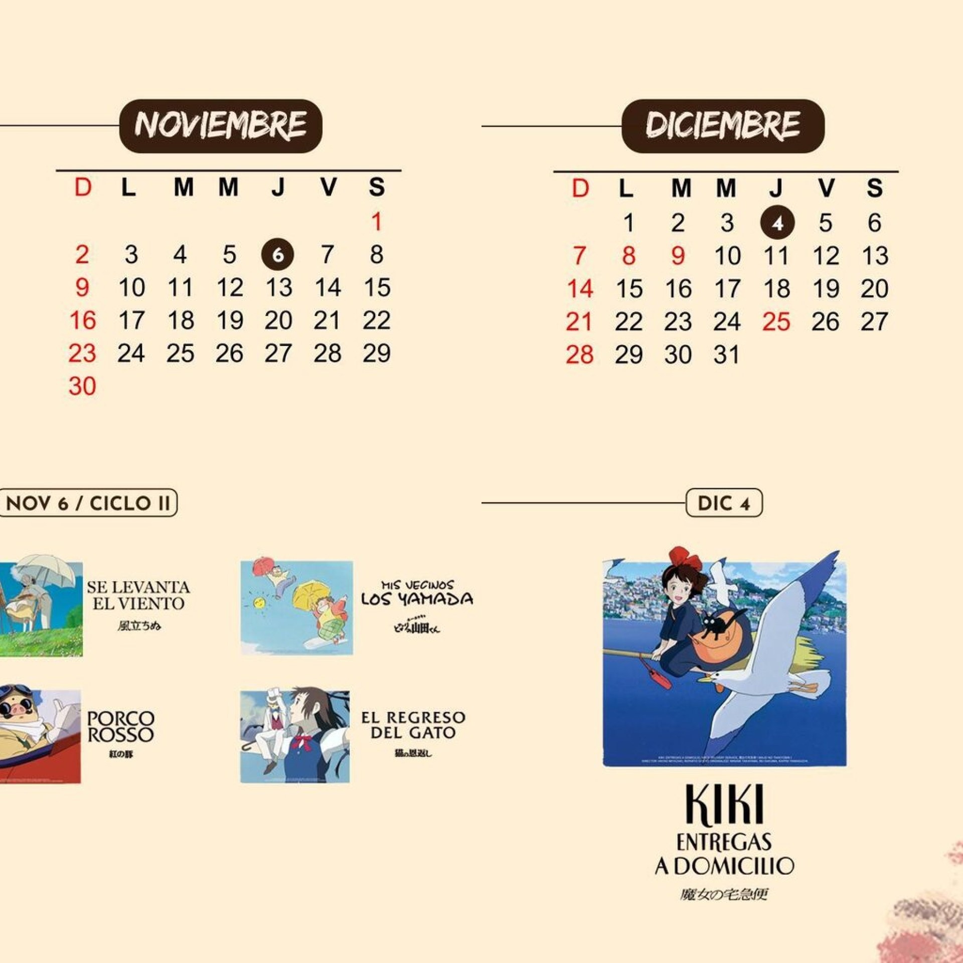 Ciclo Especial del MUNDO GHIBLI 3 Imagen2