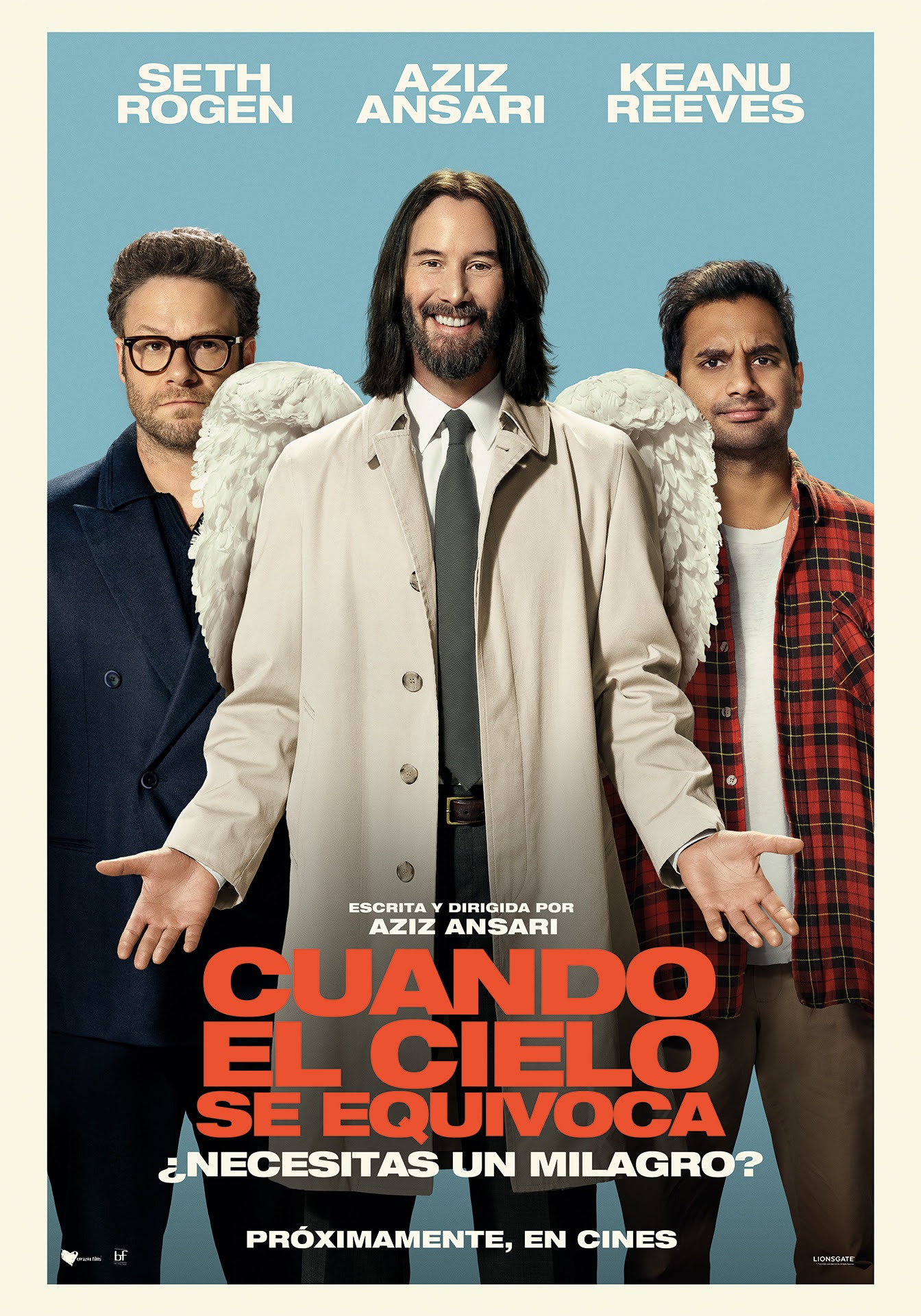 RESEÑA - "CUANDO EL CIELO SE EQUIVOCA" (de Aziz Ansari) 1 Poster