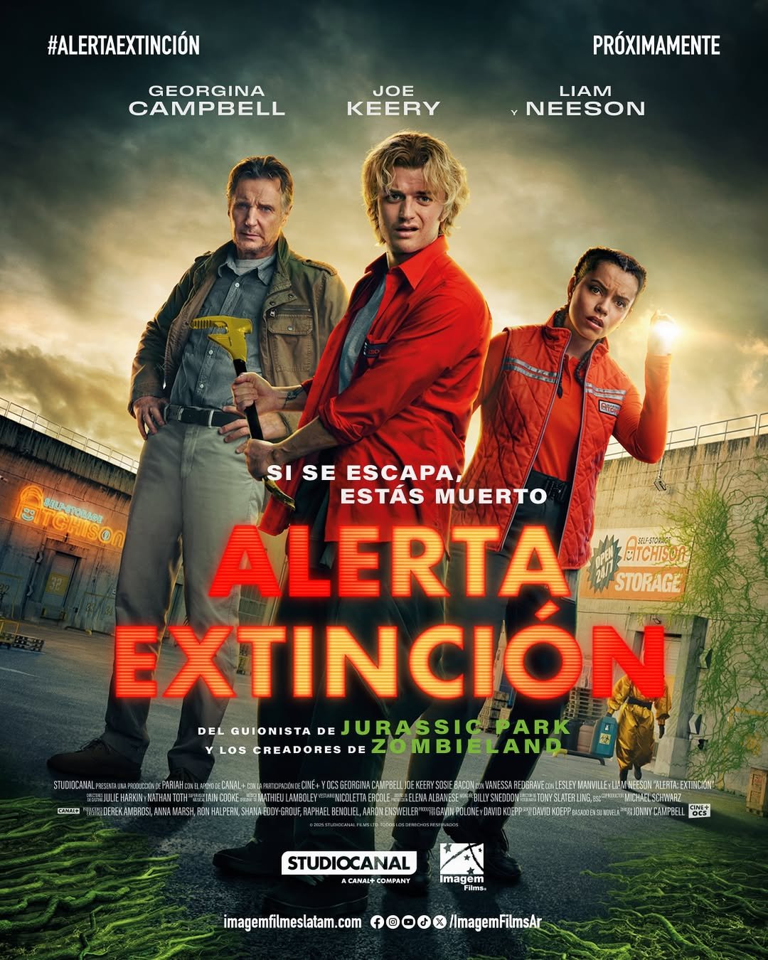 RESEÑA - "ALERTA EXTINCIÓN" (Dir. Jonny Campbell) 1 Poster