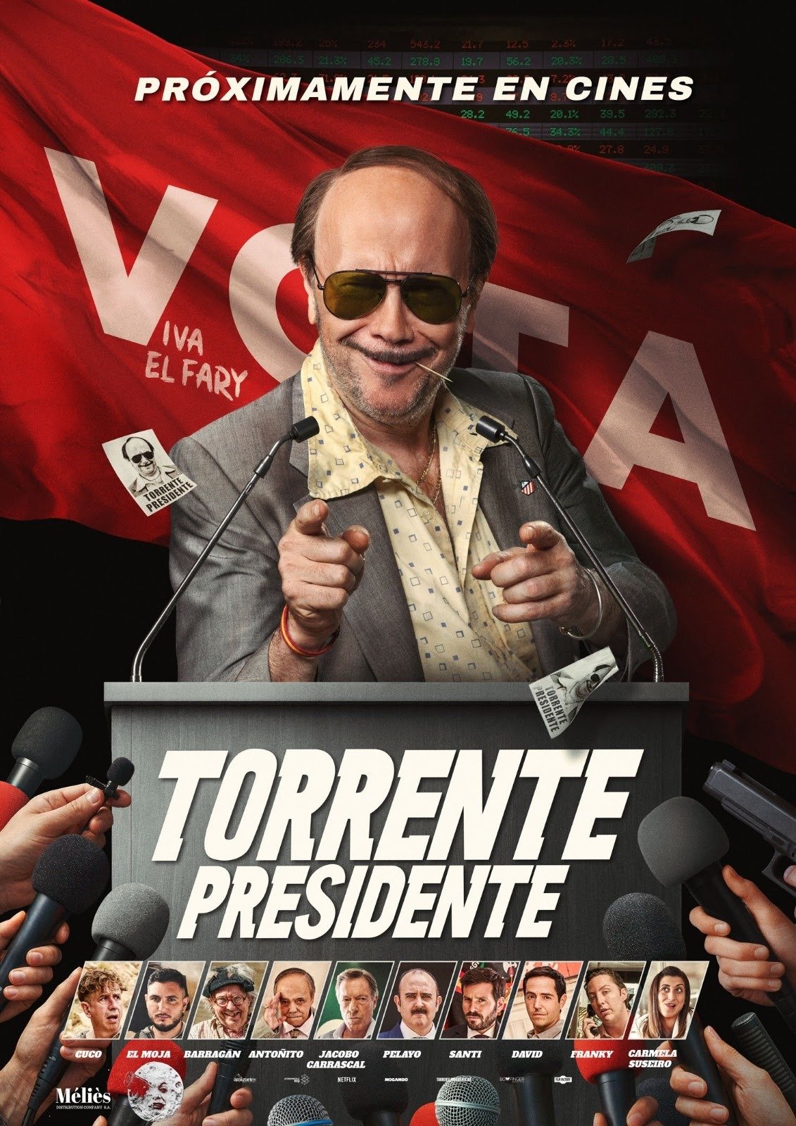 RESEÑA - "TORRENTE PRESIDENTE" (Dir. Santiago Segura) 1 POSTER